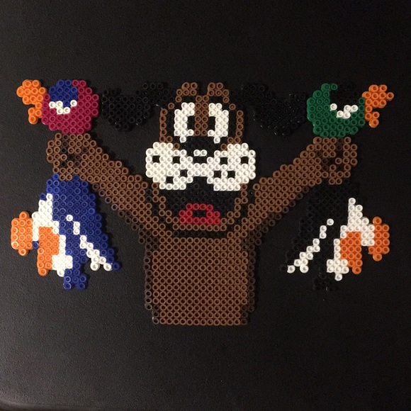 Duck Hunt Perler Beads Dog and ducks! - Picture 2 of 2